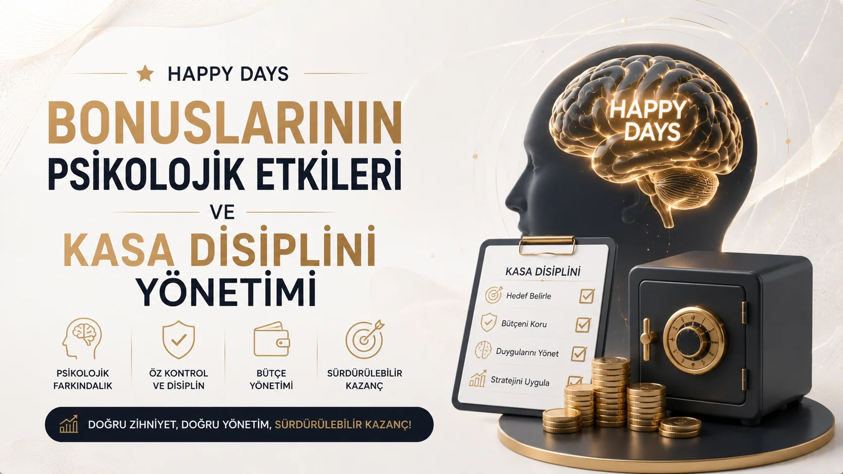 Happy Days Bonuslarının Psikolojik Etkileri ve Kasa Disiplini Yönetimi