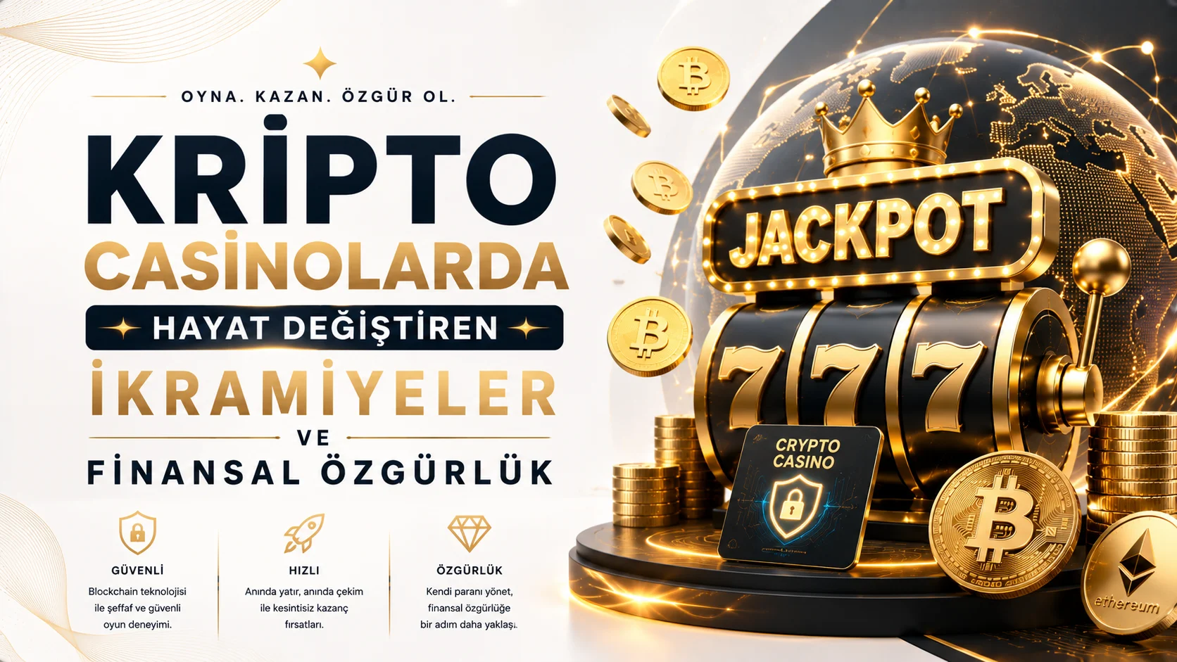 Kripto Casinolarda Hayat Değiştiren İkramiyeler ve Finansal Özgürlük