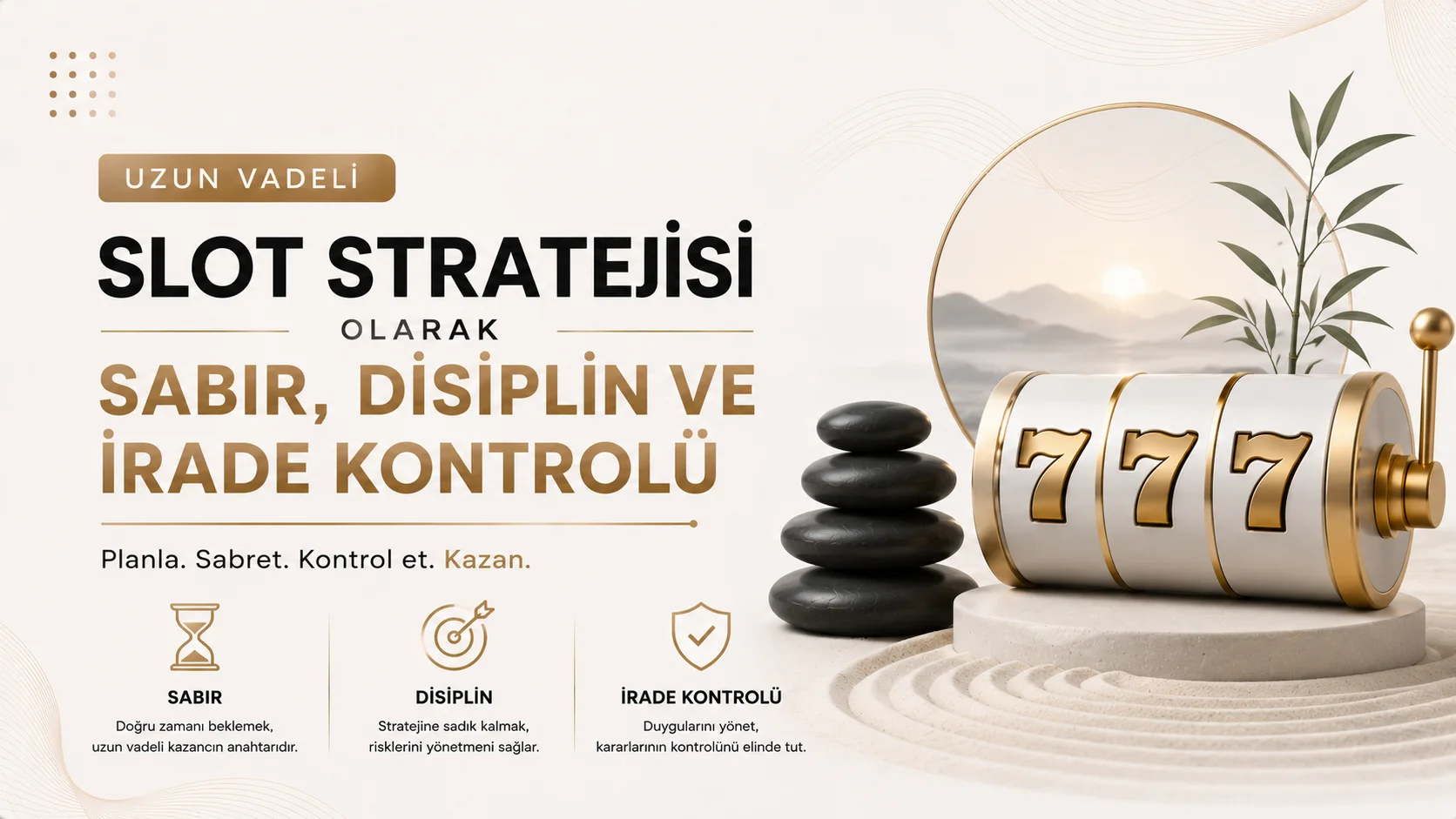 Uzun Vadeli Slot Stratejisi Olarak Sabır, Disiplin ve İrade Kontrolü
